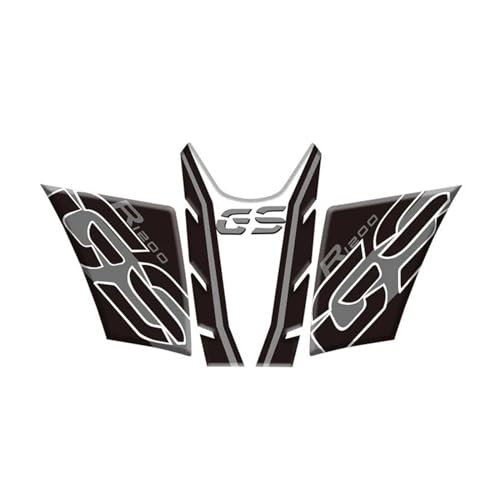 Autocollant de réservoir Moto R1200GS ADV 2005-2012 anti-dérapant noir