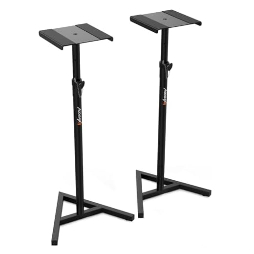 Audibax Neo SM5 Soportes Suelo para Monitor/Altavoz de Estudio