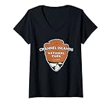 Photo Gallery donna channel islands national park classic style freccia segno maglietta con collo a v Photo Gallery donna channel islands national park classic style freccia segno maglietta con collo a v