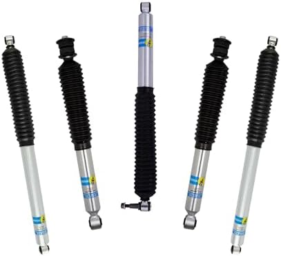 Bilstein Set of Front and Rear B8 5100 Series Shocks with Steerin...