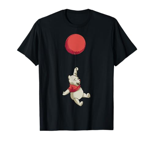 Globo rojo flotante de Winnie The Pooh de Disney Camiseta