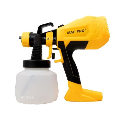 Image of MAF PRO MPSG-3508 550W Electric Paint Spray Gun with 3 Modes | 1000ml Cup Volume | Adjustable 1-2.5mm Nozzle | Variable Flow | Lightweight DIY & Professional Tool for Walls, Furniture & Automotive