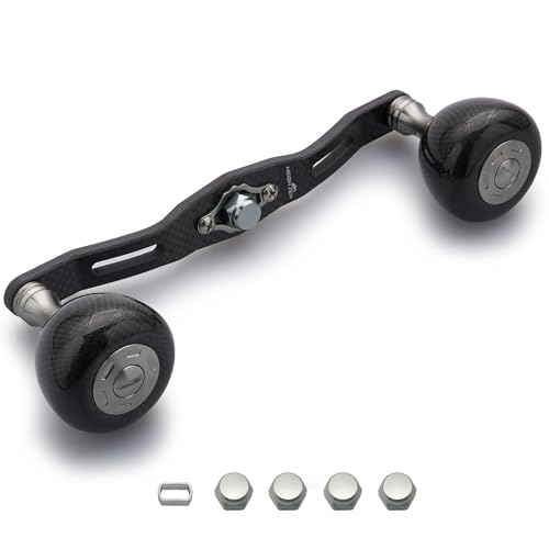 HEIGHTEN 130mm ���[�� �n���h�� 36mm �J�[�{���m�u���� �V�}�m(SHIMANO) �_�C��(DAIWA) �A�u(Abu) �ʗp �x�C�g���[�� �p Carbon Arch Series (�K�����^�� - �J�[�{�����n���h��) (HT2480