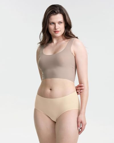 Neione No Show Women's Cotton Underwear Seamless Hipster Panties with No Panty Lines - Image 3