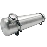 JSD AUTO PARTS 2 5/8 Gallon 6 x 24' 1/4NPT Outlet End Fill Spun Aluminum Gas Fuel Tank- for mini bike,go kart