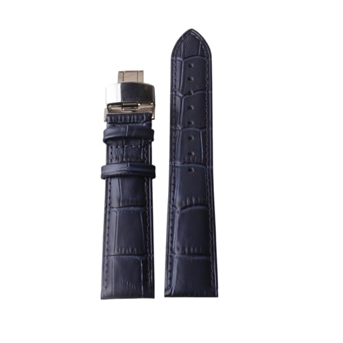 [RE] MENGKE v{vuXbg eB\ƌ݊ bNXƌ݊ Wƌ݊̂鎞vXgbv VjAvoh rvoh 18mm 19mm 20mm 21mm 22(Blue silver buckle,18mm)