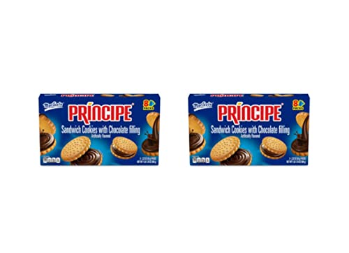 Marinela Principe Chocolate Filled Sandwich Cookies 2 pack (16 count)