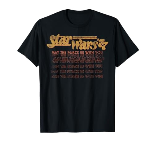 T-shirt Star Wars May The Force Be With You cadeau original pour anniversaire