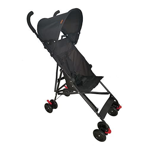 Lightweight Stroller with Hood in Black by Babyway