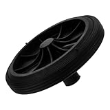 Healifty Rueda de Repuesto para Cubo de Basura Grande Resistente y Silenciosa con Rodamiento de Alta Capacidad Compatible con Contenedores para Uso Exteriores y Entornos Color Aleatorio