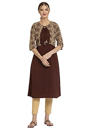 Image of ALC Creation Women's Crepe A-line Kurta