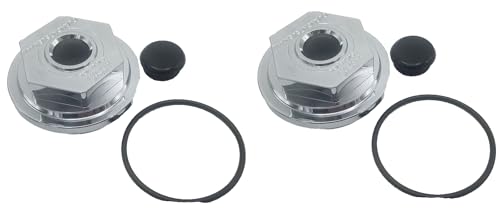 Everything for trailers, RVs and trucks and more - 2-CHROME BILLET ALUM Oil Cap 2-7/8