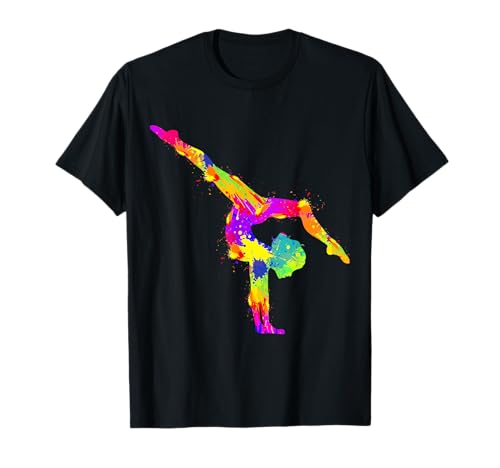Turnerin Turnen Gymnastik Damen Mädchen Kinder T-Shirt