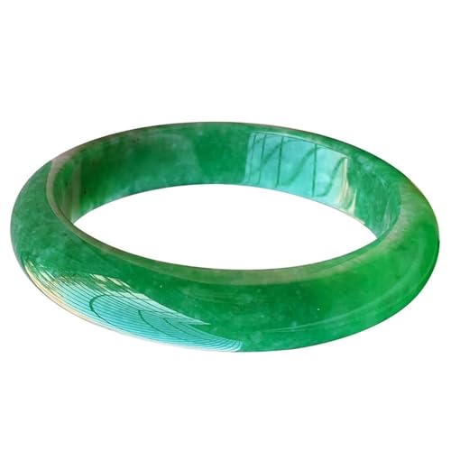 Bracelet en jade pour femmes bijoux jadéite verte authentique jonc naturel
