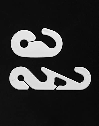 QWORK 60 Pz Ganci Mascherina Salva Orecchie