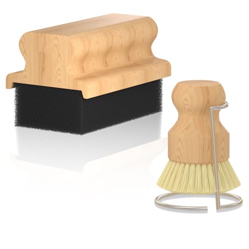 Wooden Cutting Board Wax Applicator: Cutting Board Brush Cutting Board Applicator Cutting Board Oiling Tool for Kitchen Bamboo Wood Oil Bamboo Cutting Board Oil Cut and Care Kit