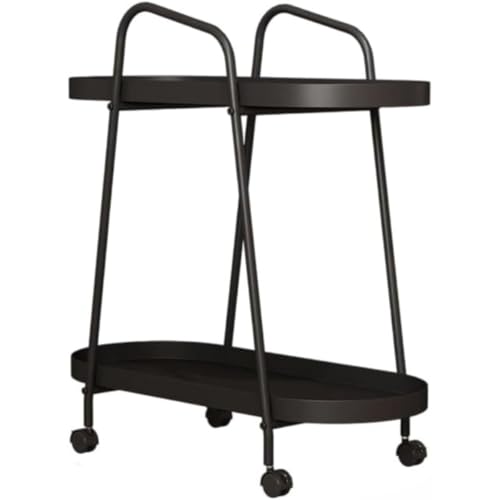 Glaucus 観葉植物用フラワースタンド 屋内 キャスター付き おしゃれ かわいい 移動可能 収納カート サイドテーブル 植木鉢ラック ソファサイド ガーデニングスタンド フラワースタンド アイアン 室内外兼用棚 ガーデニング 家庭用 バルコニー 収納ラ