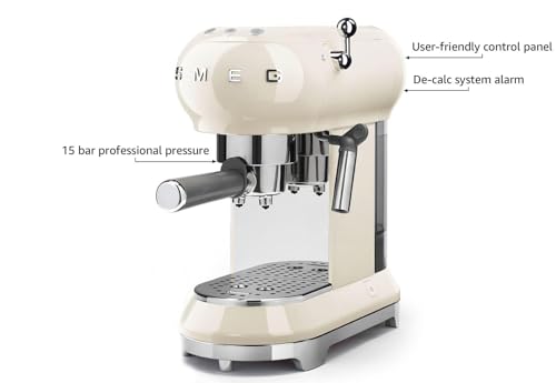 Smeg-ECF01CRUS-Espresso-Coffee-Machine-One-Size-1L-Cream Smeg ECF01CRUS Espresso Coffee Machine One Size 1L Cream