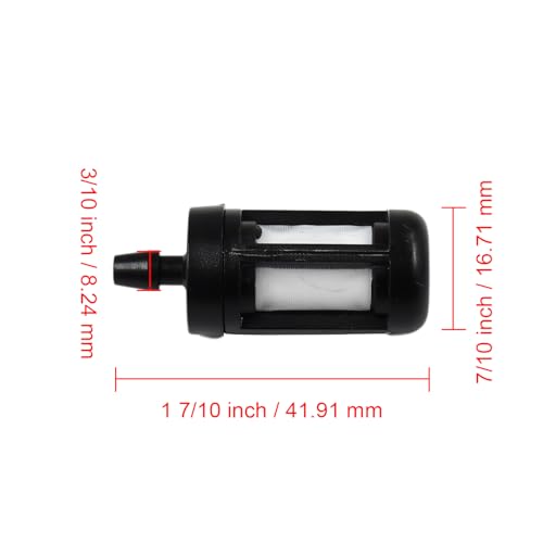 Sogoparts 6 X Fuel Filter Kit 0000 350 3504 0000 350 3515 for Stihl MS, TS Series Chainsaw with 0.31 (8mm) ID Fuel Line Rep for Stihl Chainsaw 0000 350 3500 1120-350-3500 Fuel Line Fuel Filter - Image 3
