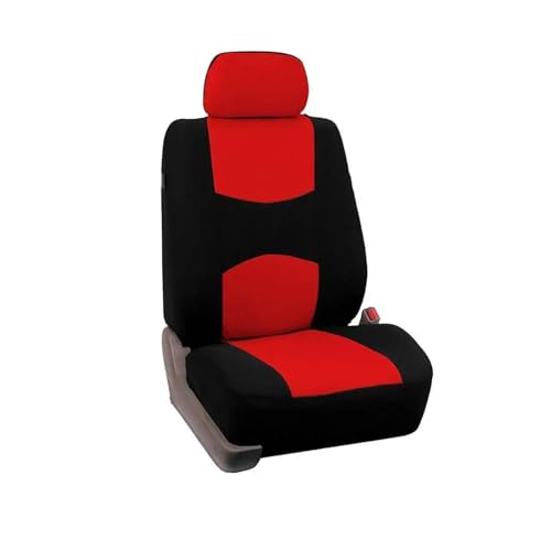 MAMXVKVZEU Fundas Asiento Coche para Renault para Logan Juego Completo Protección Cojín Universal(Red7)