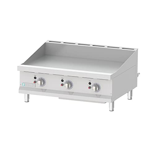 Eurodib T-G36T Commercial Griddle, Gas, Countertop