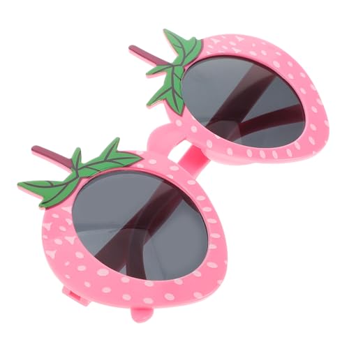 Healvian Fruit Party Sunglasses for Adults Strawberry Design Novelty Birthday Glasses Boys and Girls and Adults