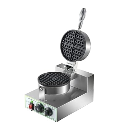 GS Multitrade Waffeleisen Waffelmaschine Waffeleautomat mit Antihaftplatten Timer 50-300 Grad stufenlos