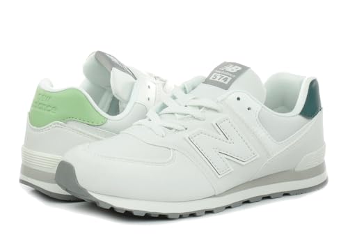 New Balance Kids GC574MW1 Sneakers White/Green Size 3.5