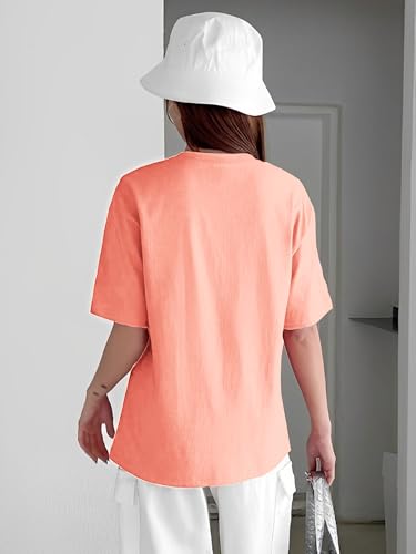 Image of Parona Polyester Casual Round Neck Printed T-Shirt | Half Sleeves Tshirt for Women