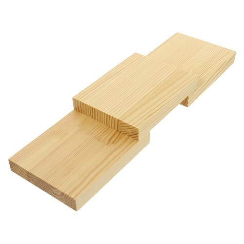 Bandeja de sushi rectangular rústica de madera miniatura 1