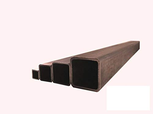 Tubo cuadrado desde 15 x 15 x 1,5 mm a 100 x 100 x 3 mm, tubo de acero, sección hueca, tubo cuadrado de acero, 60x60x2mm (Länge 1500mm), 1