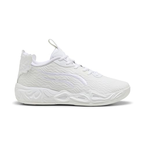 PUMA Mens Lamelo Ball MB.04 Lo Ice White Athletic Basketball Shoes2