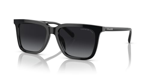 Image of Coach mens Hc8385u Universal Fit Square Sunglasses