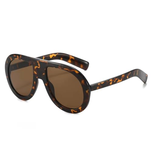 Lunettes de soleil homme anti-éblouissement verres dégradés UV400 style punk femme