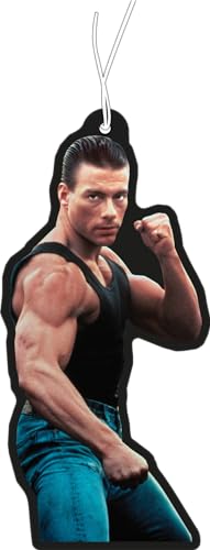 CME.Promo 2 ambientadores Jean-Claude van Damme con diseño de coche, ambientador para coche, ambientador de coche, ambientador para coche