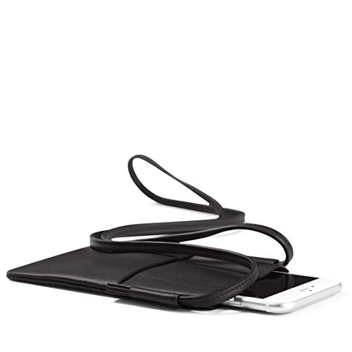 Leatherology Black Onyx Long Crossbody Phone Pocket #TOP2