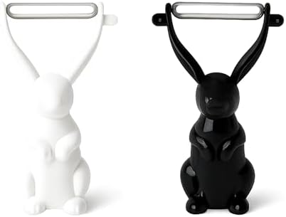 Made in Korea Cute Bunny Potato Peeler Set (2-Pack) – Fun, Easy-Grip Kitchen Gadget image 4