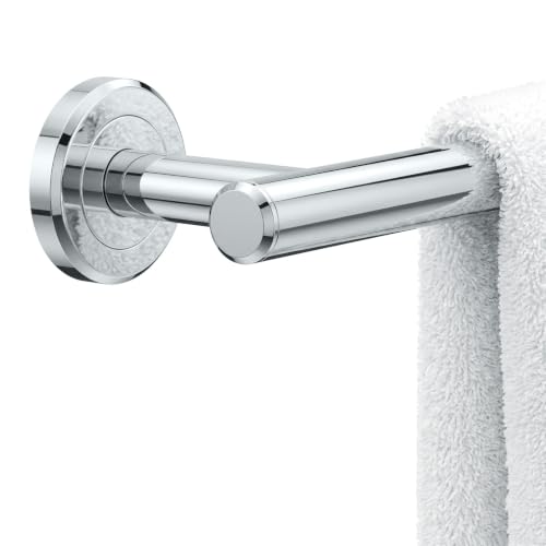 Image of Gatco 4240 Latitude II Towel Bar, 24-Inch, Chrome | Wall Mounted, Bathroom Towel Holder