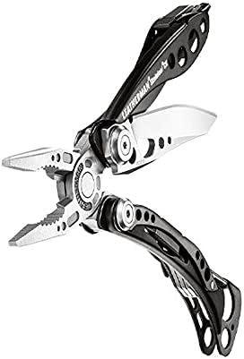 Leatherman Skeletool CX - Camping and Survival DIY Multi-Tool Made in The USA with 7 Essential Built-in Tools Including Pliers, Wire Cutter, and a Knife, in Stainless Steel