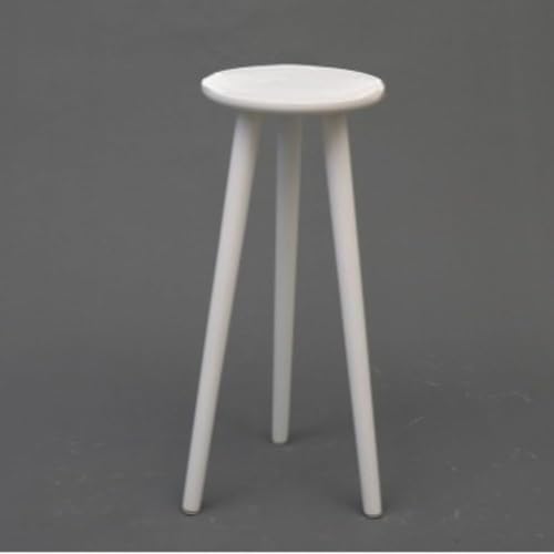 IWEJ �X�^�C���b�V���ؐ��A�ؔ����b�N �������O���p�t�����[�X�^���h �ϗt�A���p�|�b�g���b�N �K�[�f�j���O�����f�B�X�v���C�A���T�|�[�g (���a20cm�A����52cm,�z���C�g)