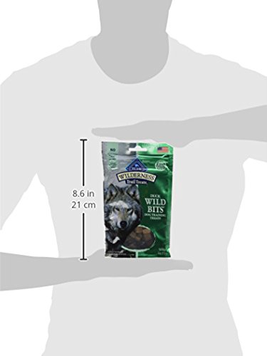 Blue Buffalo Wilderness Wild Bits Soft & Chewy Dog Treats, Grain-Free, Duck, 4 oz. - image 3