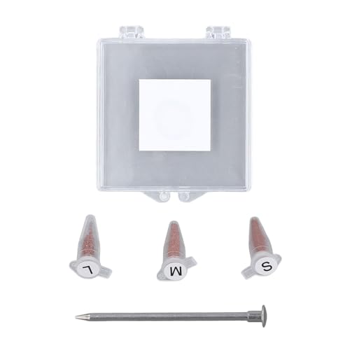 Copper Solder Pads Set,Electronic Welding Pad Set Strong Conductivity 3 Sizes Electronic Soldering Pad Set for 0.03 to 0.8mm Gaskets