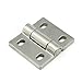Stainless Steel Heavy-Duty Folding Hinge Suitable for Industrial Cabinet Door Hinges 1Pcs