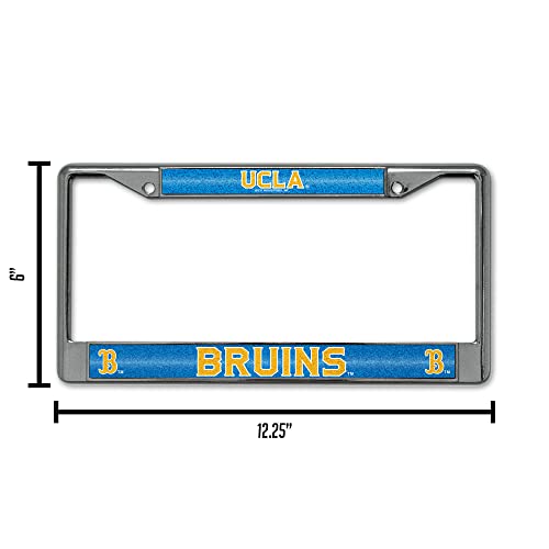 Rico Industries NCAA UCLA Bruins Bling Chrome licencja na płytę z brokatem