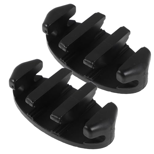 BCOATH Nylon Plastic Boat Rope Holder Kayak Cleat Clam Cleat Boat Anchor Cleat for Kayaks