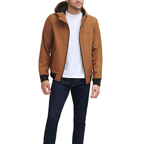 Levi's Men's Hooded Water Resistant Softshell Bomber Jacket2