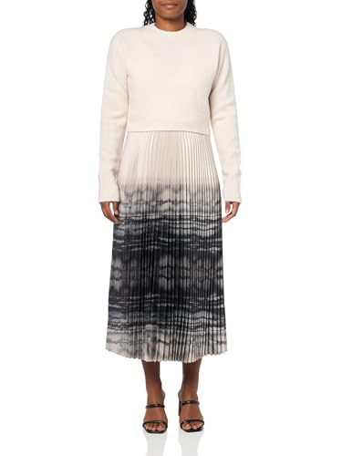 Women's Celilia 2-in-1 Pleated Tie Dye Midi Dress