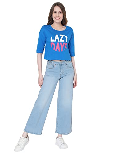Image of VERO MODA Women's Printed Regular Fit T-Shirt