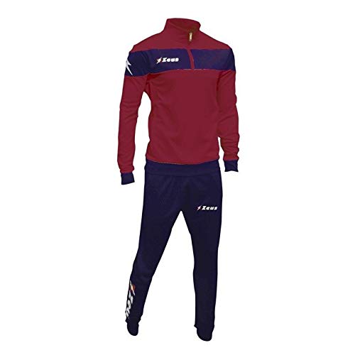 Tuta Marte Zeus (Blu/Granata, 2XL (52))