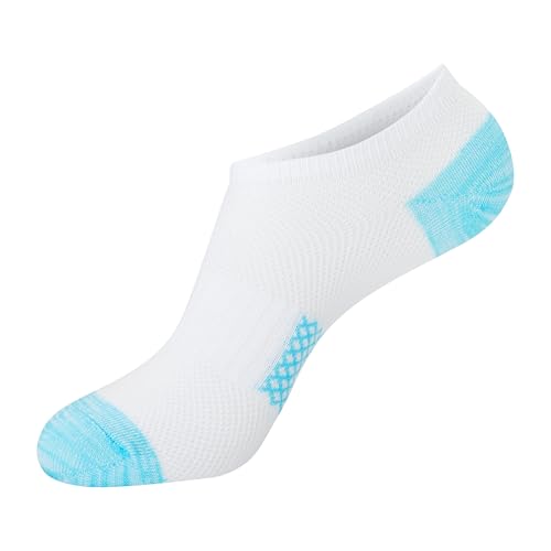 Image of Hanes Women's Socks, Lightweight Breathable Socks, No Show and Super No Show, 6-Pack
